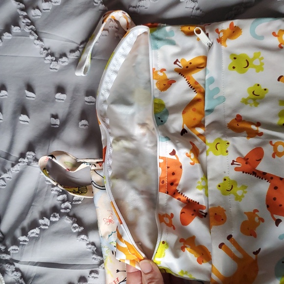 Cloth Diaper Wetbags- Lot Of 3 - Picture 3 of 5